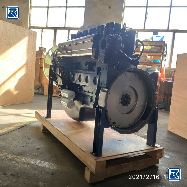 Conjunto motor camión cisterna HOWO