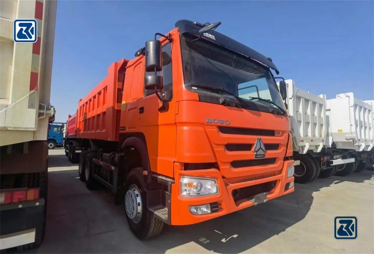 Los volquetes HOWO 6X4 pueden personalizarse en versión de lujo